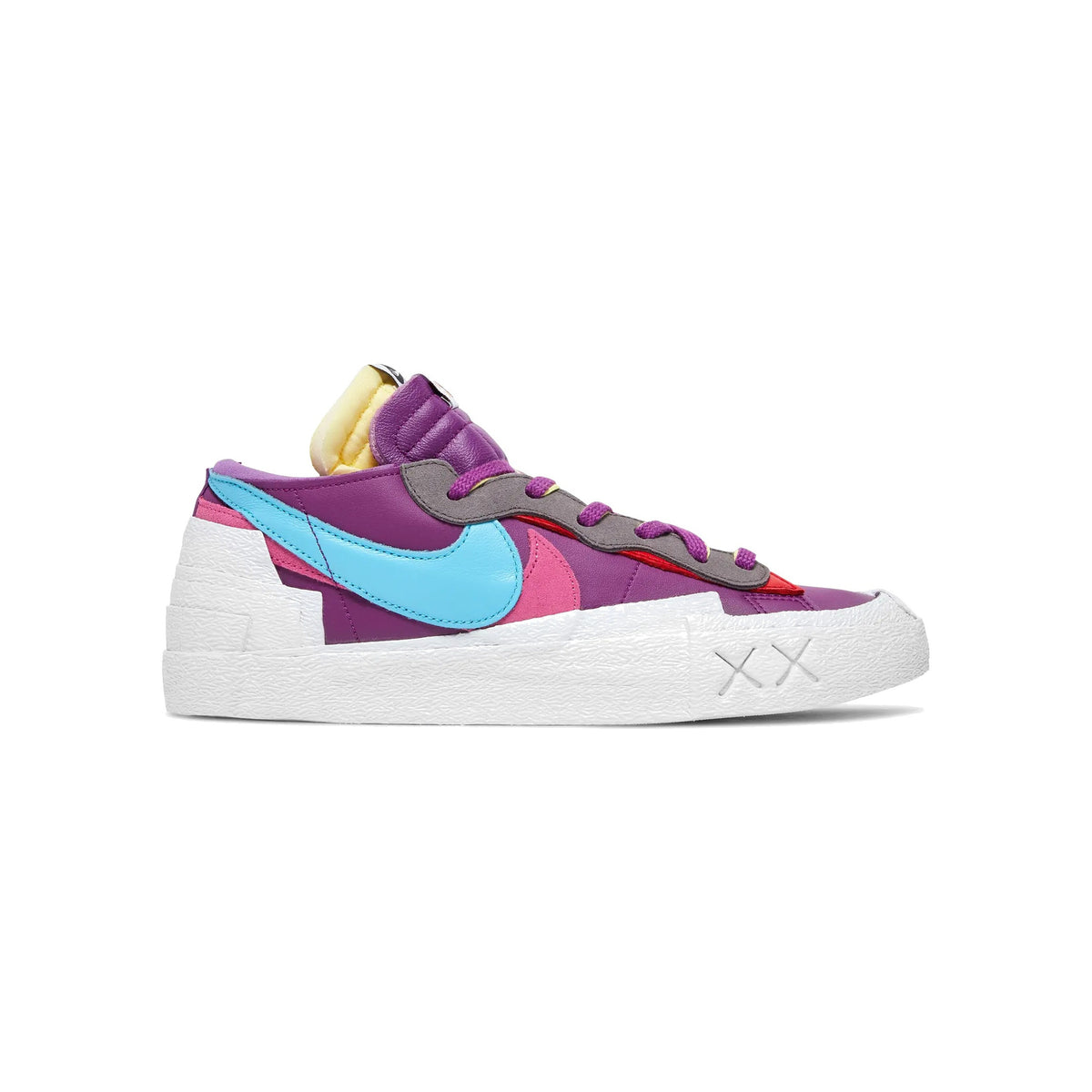 Nike Blazer Low x KAWS x sacai Purple Dusk view 1
