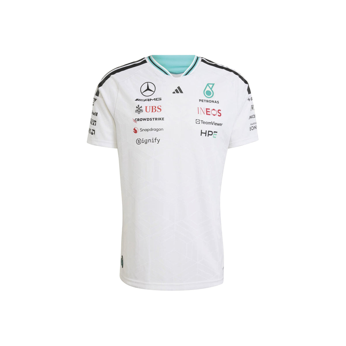 adidas Mercedes - AMG Petronas Formula One Team Driver Jersey Authentic SS26 White view 1