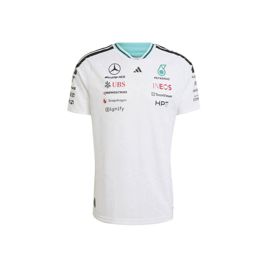 adidas Mercedes - AMG Petronas Formula One Team Driver Jersey Authentic SS26 White view 1