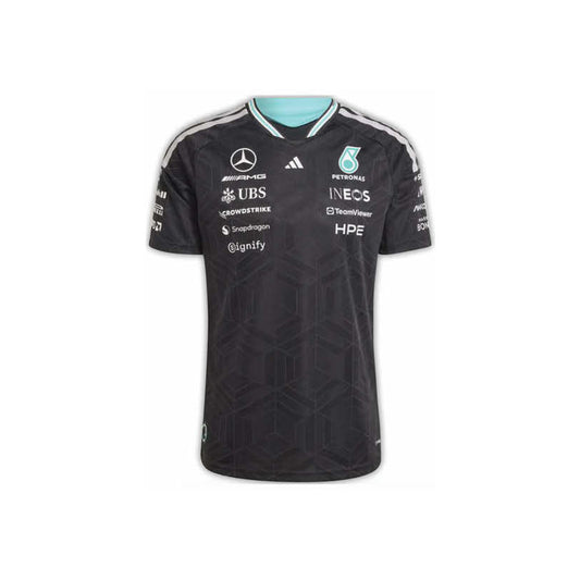 adidas Mercedes - AMG Petronas Formula One Team Driver Jersey Authentic SS26 Black view 1