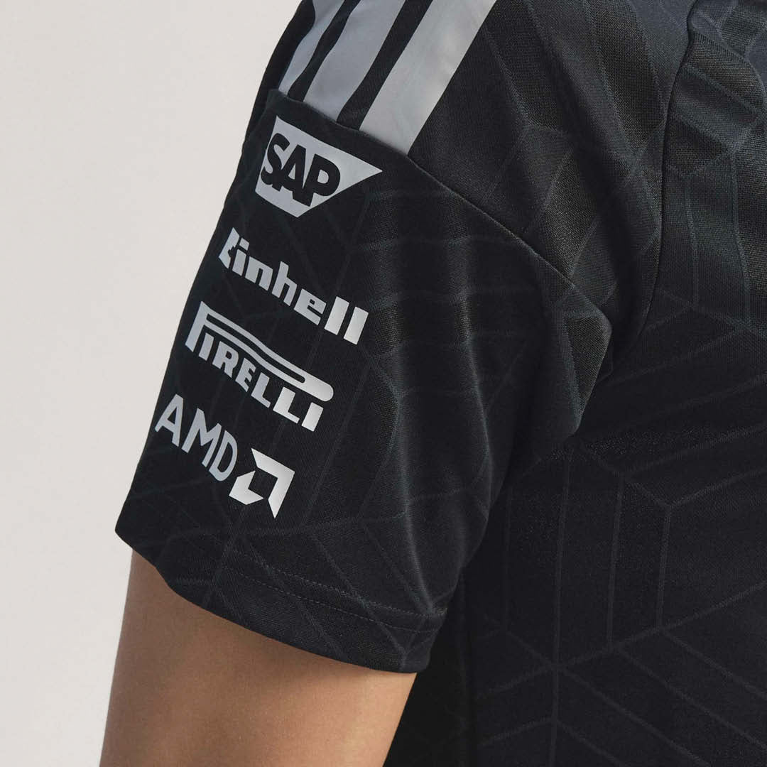 adidas Mercedes - AMG Petronas Formula One Team Driver Jersey Authentic SS26 Black view 6