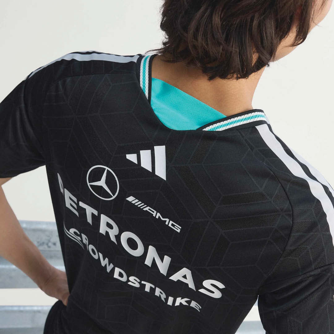 adidas Mercedes - AMG Petronas Formula One Team Driver Jersey Authentic SS26 Black view 7