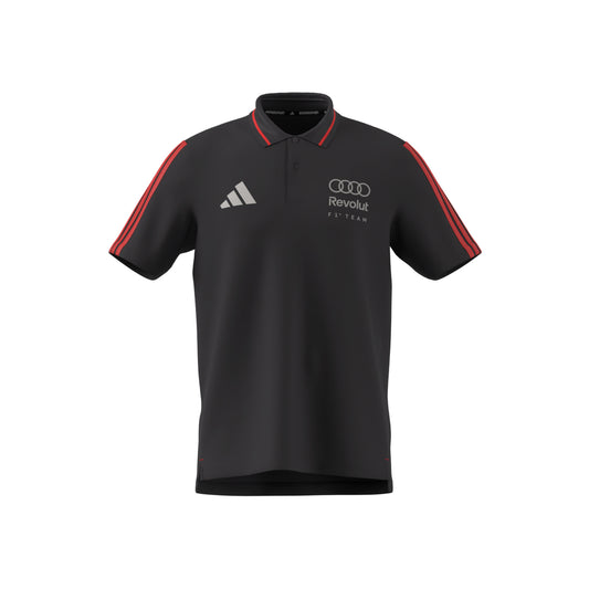 adidas Audi - Revolut Formula One Team DNA Polo Shirt Grey view 1