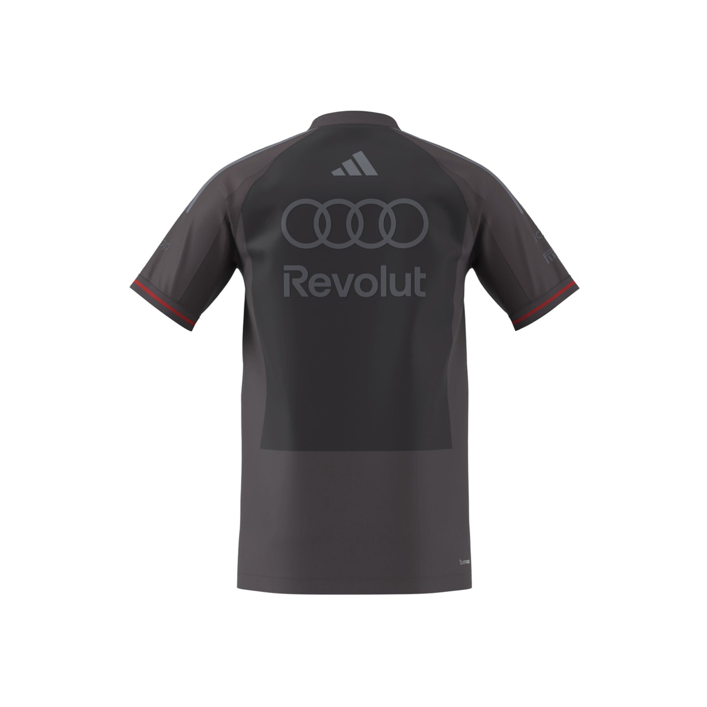 adidas Audi - Revolut Formula One Team Driver Jersey Authentic Grey Strata view 2