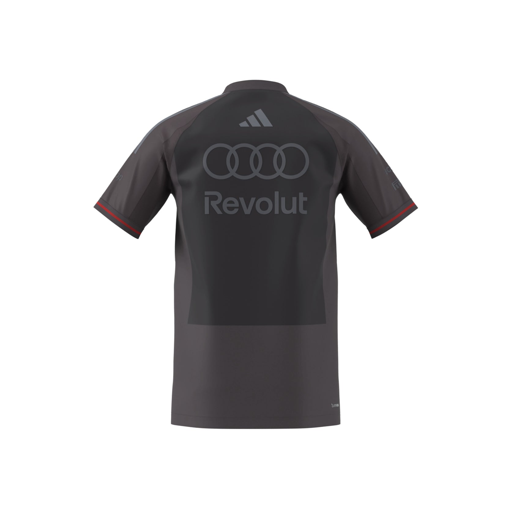 adidas Audi - Revolut Formula One Team Driver Jersey Authentic Grey Strata view 2