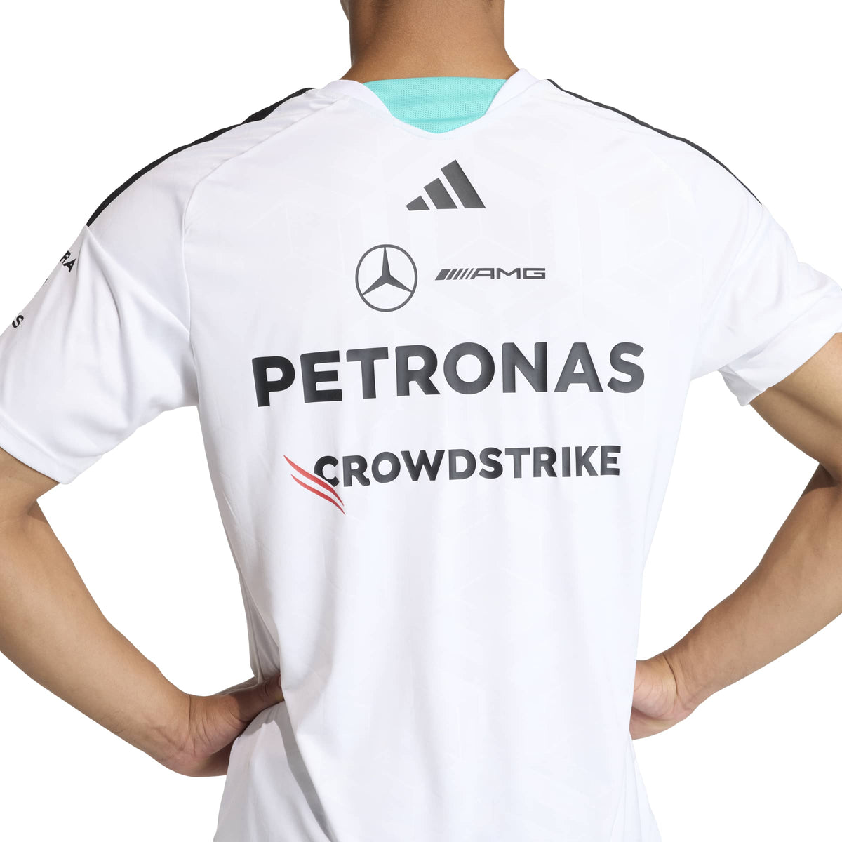 adidas Mercedes - AMG Petronas Formula One Team Driver Jersey SS26 White view 4