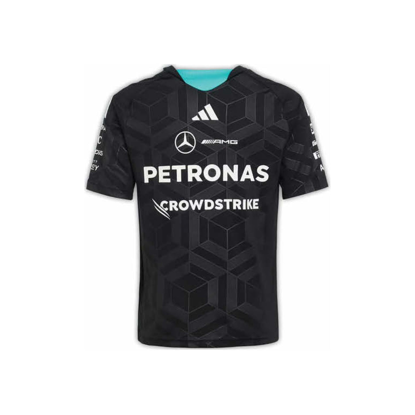 adidas Mercedes - AMG Petronas Formula One Team Driver Jersey SS26 Black view 2