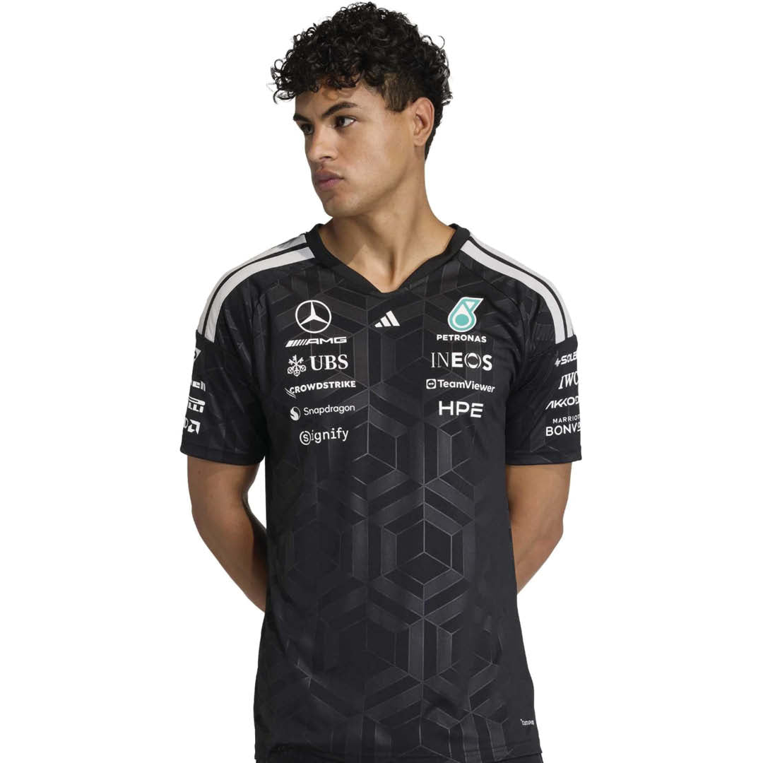 adidas Mercedes - AMG Petronas Formula One Team Driver Jersey SS26 Black view 3