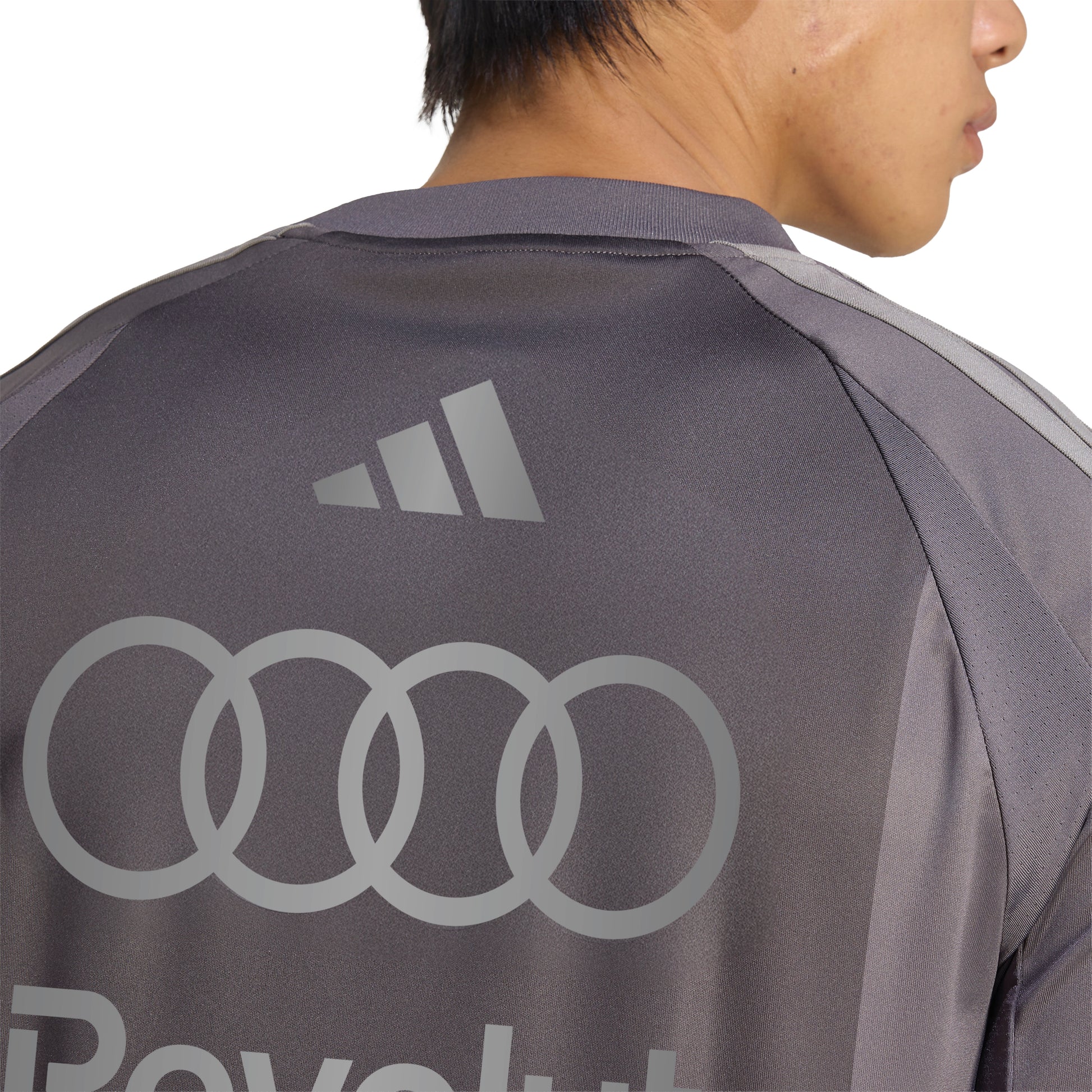 adidas Audi - Revolut Formula One Team Driver Jersey Replica Grey Strata view 6