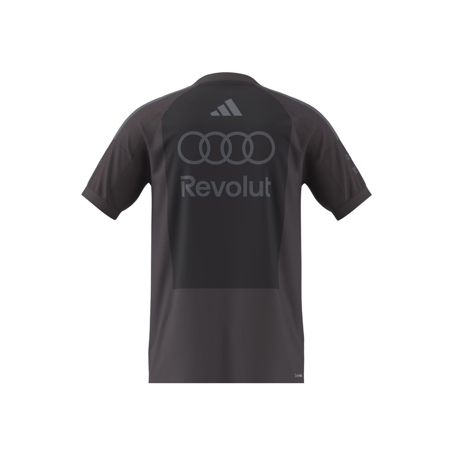 adidas Audi - Revolut Formula One Team Driver Jersey Replica Grey Strata view 2