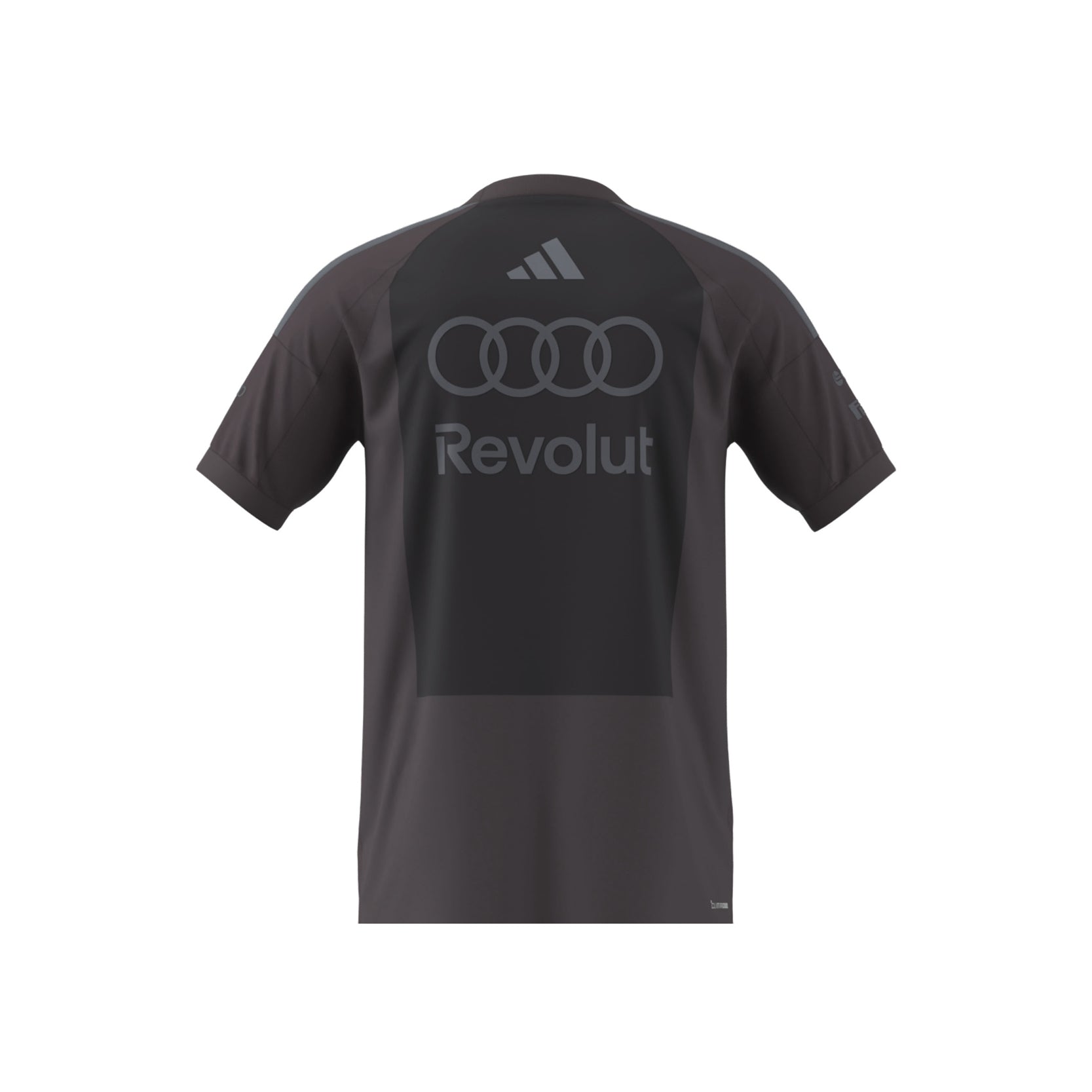 adidas Audi - Revolut Formula One Team Driver Jersey Replica Grey Strata view 2