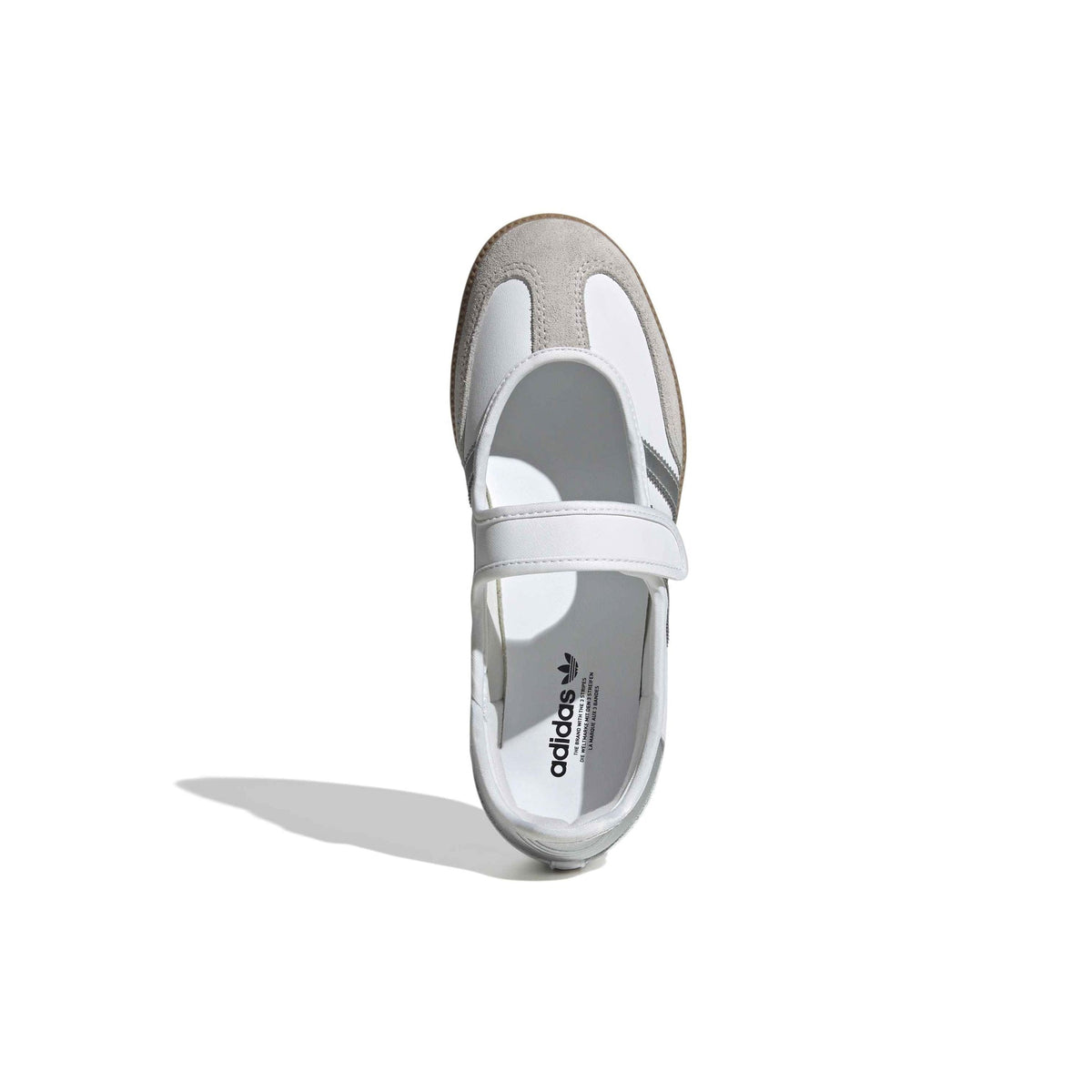 adidas Originals Samba Jane White Silver Metallic women view 4