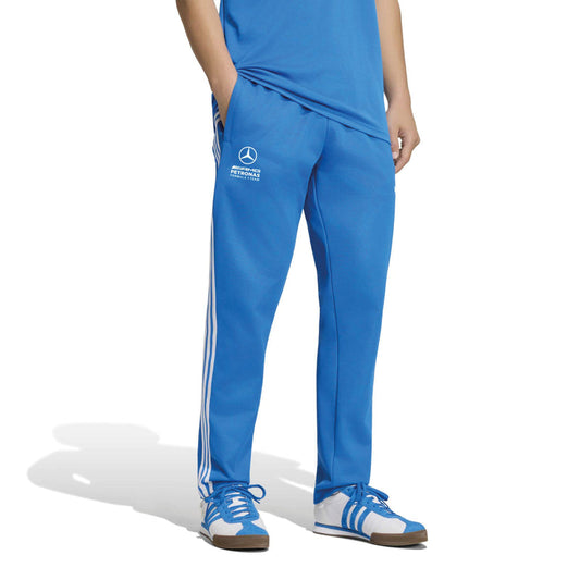adidas Mercedes-AMG Petronas Blue Wonder Arrow Track Pants in Blue and White, product gallery image 1
