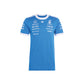 adidas Mercedes-AMG Petronas Blue Wonder Driver Jersey in Blue Bird and White, front product view