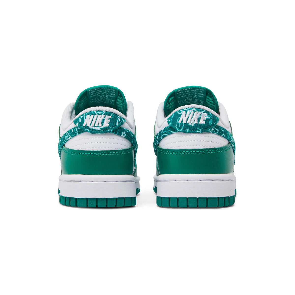 Nike Dunk Low Green Paisley women view 4