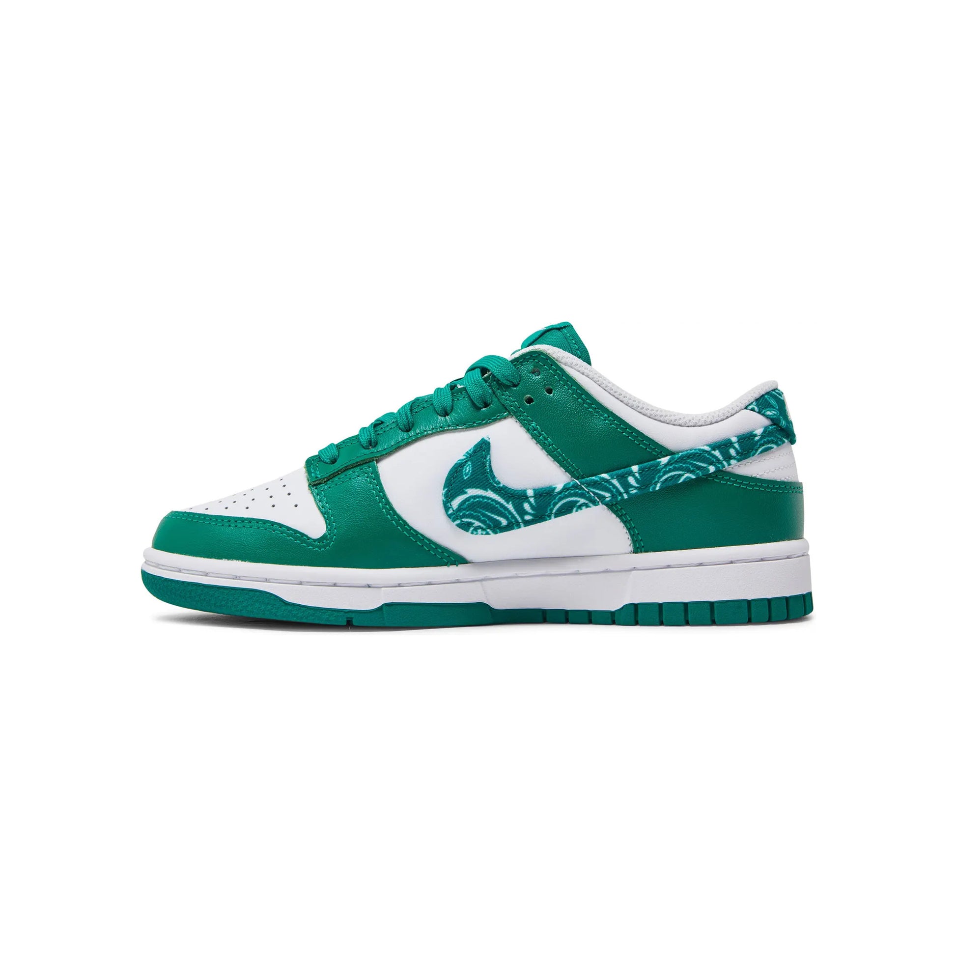 Nike Dunk Low Green Paisley women view 2