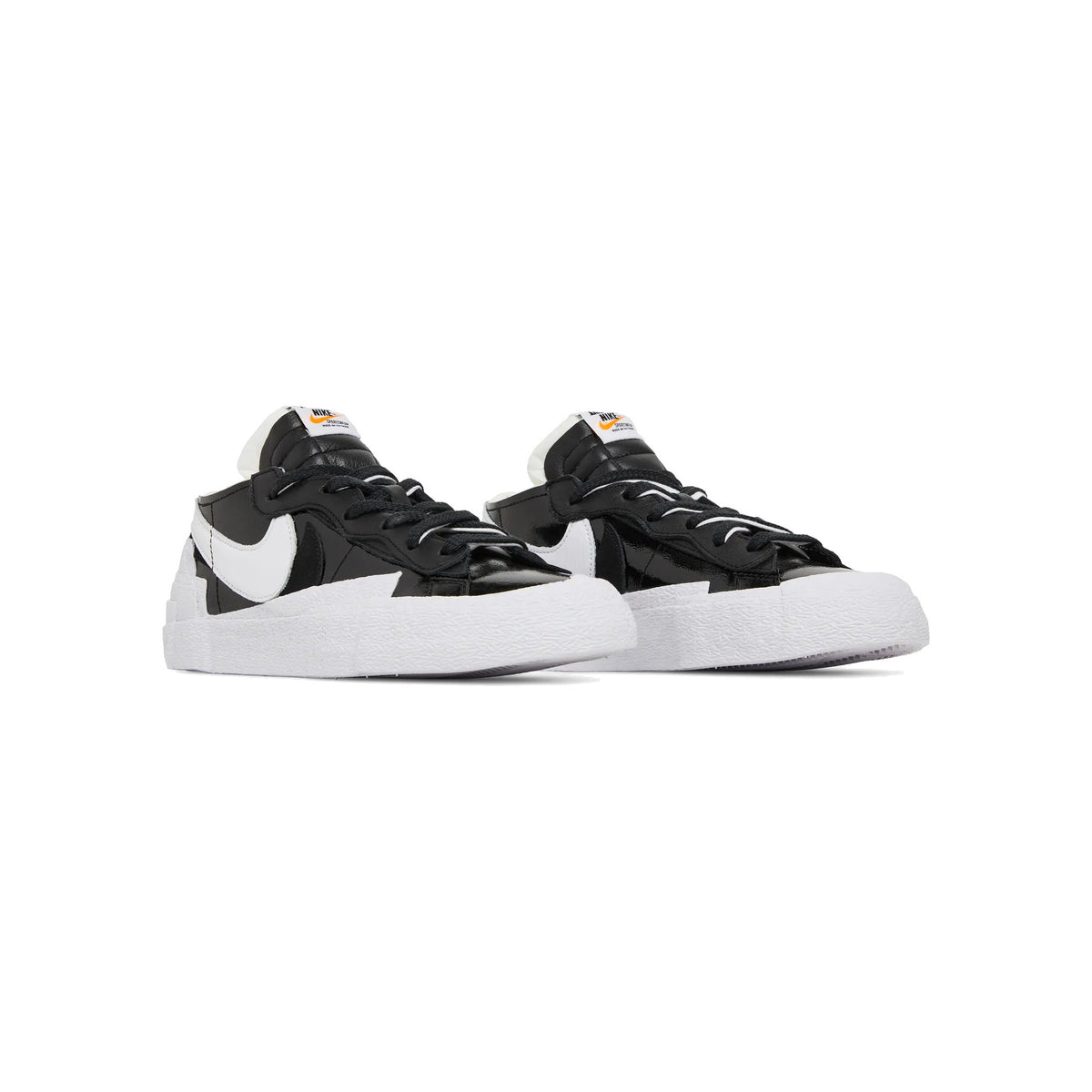 Nike Blazer Low x Sacai Black Patent view 3