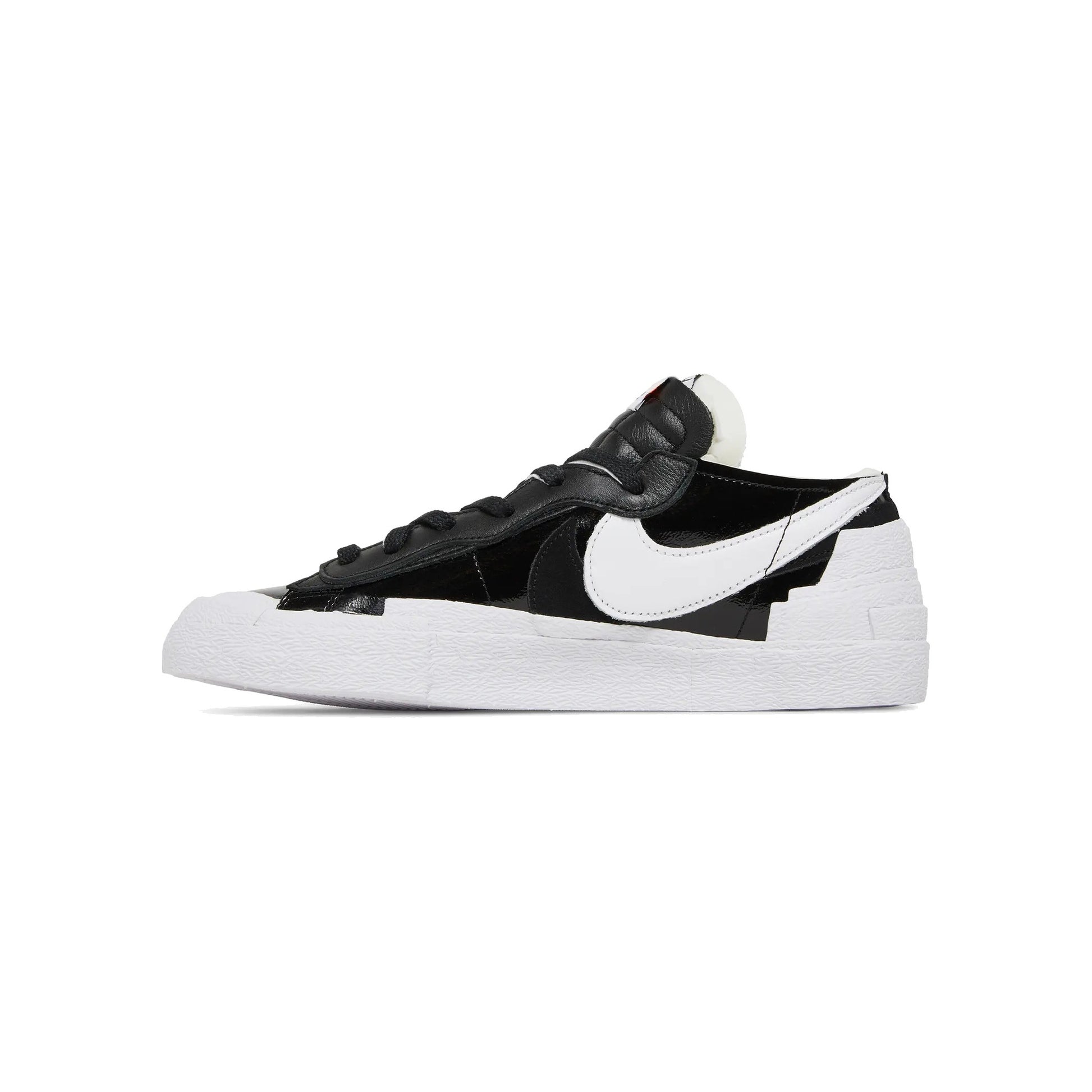 Nike Blazer Low x Sacai Black Patent view 2