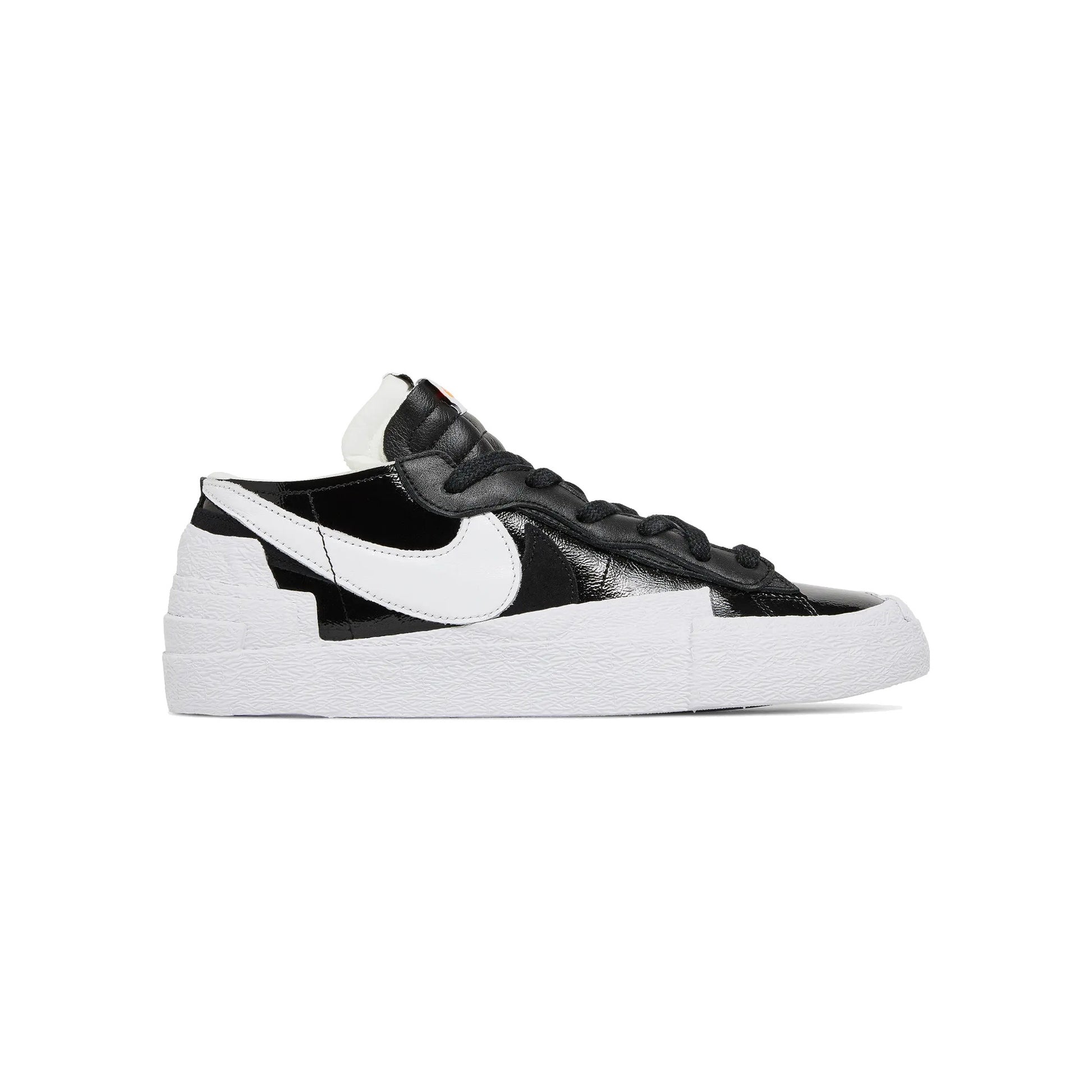 Nike Blazer Low x Sacai Black Patent view 1