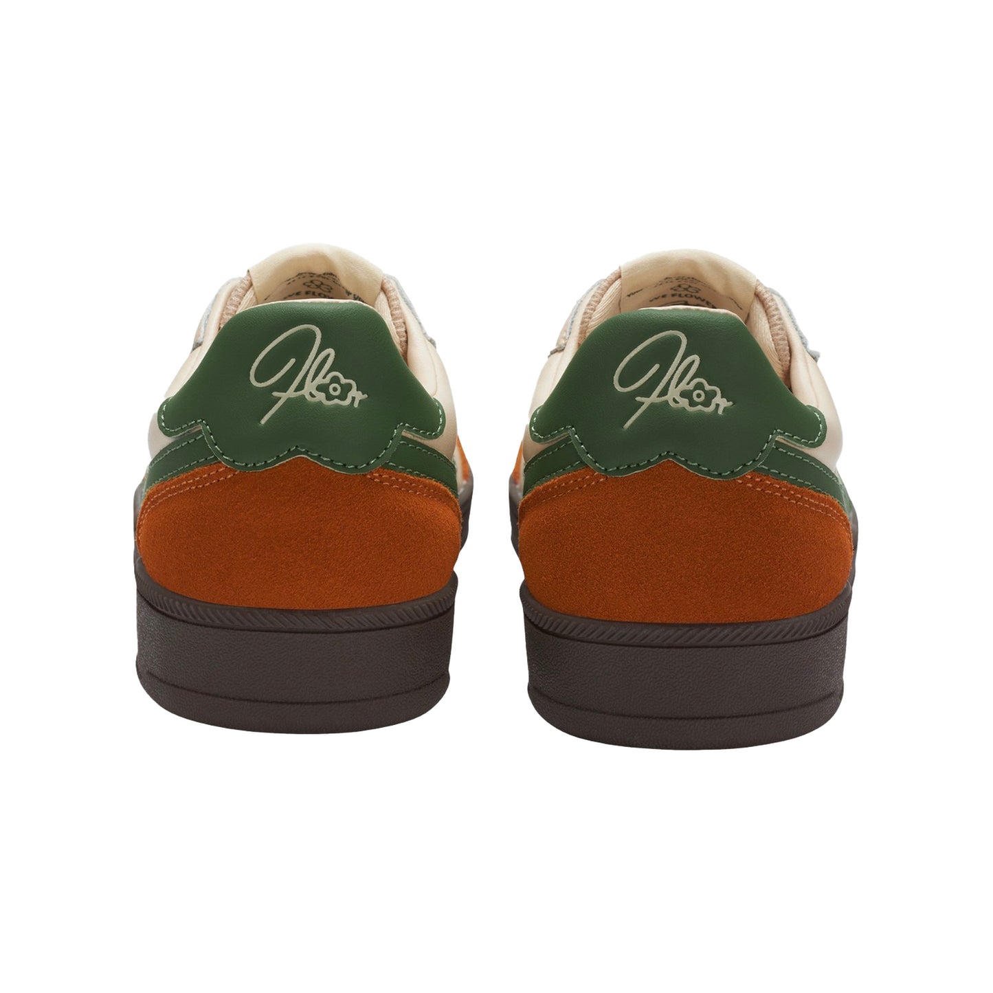 WE FLOWER Retro Germany Trainer Beige Green view 4