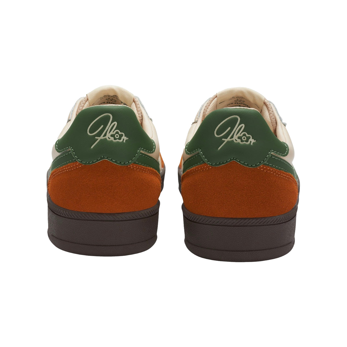 WE FLOWER Retro Germany Trainer Beige Green view 4