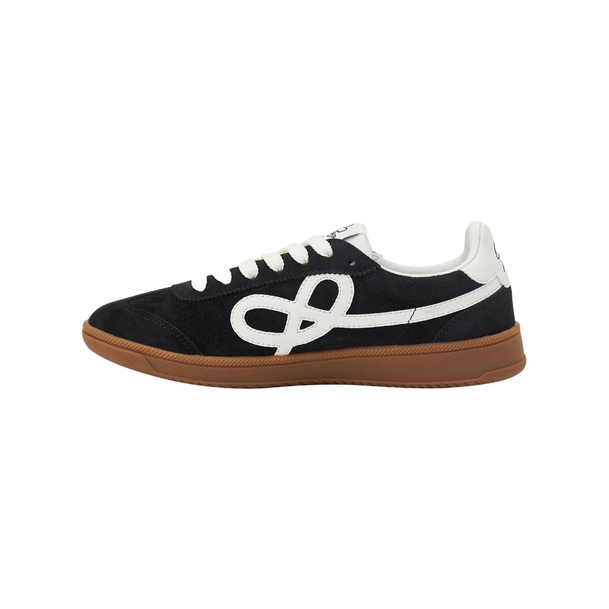 WE FLOWER Retro Germany Trainer Polar Night Black view 2