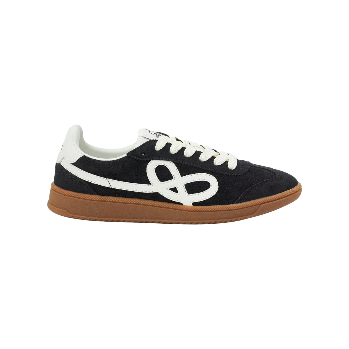 WE FLOWER Retro Germany Trainer Polar Night Black view 1