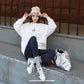 WE FLOWER Baguette Cream Black view 5