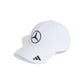 adidas Mercedes-AMG Petronas Formula One Team Driver Cap in White, product gallery image 1