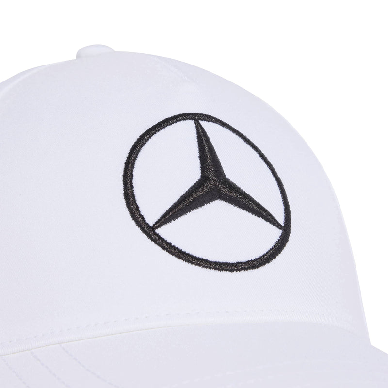 adidas Mercedes-AMG Petronas Formula One Team Driver Cap in White, product gallery image 3