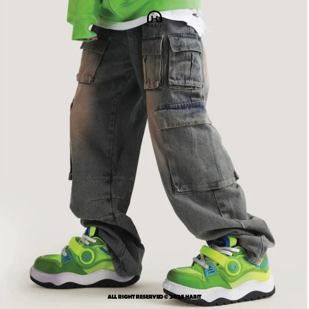 Cat & Sofa Headphone Shoes Lime Green view 5